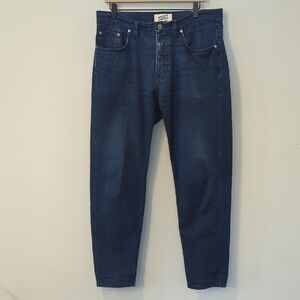Naked and Famous Indigo Duck Canvas Selvedge Jeans size 34x31